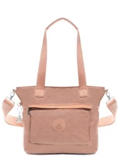 KIPLING TAHNEE Shopping Bag Con Tracolla -Borse Sconto kipling tahnee shopping bag con tracolla dynamic twill warm rose 196248217765 1