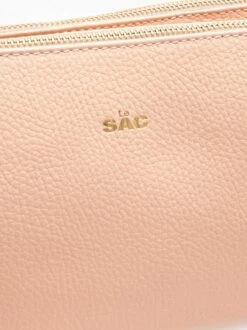 LESAC BORSETTA A TRACOLLA In Pelle Dollaro -Borse Sconto lesac borsetta a tracolla in pelle dollaro magnolia 2