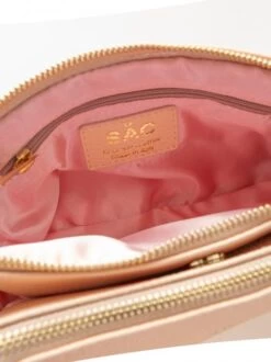 LESAC BORSETTA A TRACOLLA In Pelle Dollaro -Borse Sconto lesac borsetta a tracolla in pelle dollaro magnolia 5