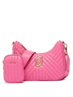 LIUJO ACHALA Borsa Con Doppia Tracolla 11 LIUJO ACHALA Borsa Con Doppia Tracolla -Borse Sconto liujo achala borsa con doppia tracolla lampone light 8057590948283 4