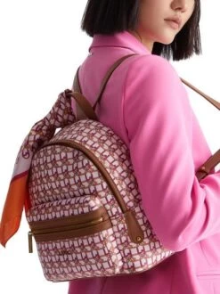 LIUJO ESPLORATRICE Zaino Con Foulard -Borse Sconto liujo esploratrice zaino con foulard lampone light 8057590986490 2