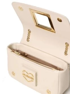 LOVE MOSCHINO Big Lock Borsa -Borse Sconto love moschino big lock borsa ecru 8059965978840 2
