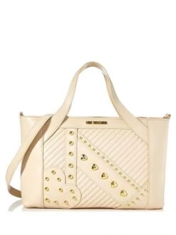 LOVE MOSCHINO Borsa A Mano Con Tracolla 8 LOVE MOSCHINO Borsa A Mano Con Tracolla -Borse Sconto love moschino borsa a mano con tracolla avorio 8051042675031 2