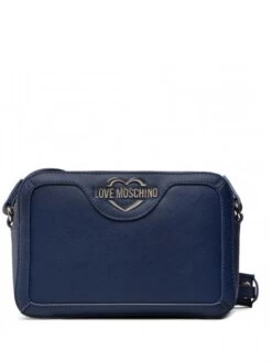 LOVE MOSCHINO Camera Bag Con Foulard -Borse Sconto love moschino camera bag con foulard navy 8051042282789 3
