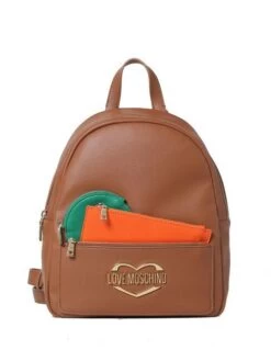 LOVE MOSCHINO GOLD LOGO Zainetto