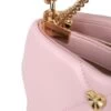 LOVE MOSCHINO HEART Mini Bag A Spalla / A Tracolla -Borse Sconto love moschino heart mini bag a spalla a tracolla cipria 8059965236452