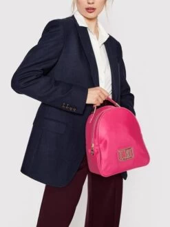 LOVE MOSCHINO LM LOGO Zaino Tondo -Borse Sconto love moschino lm logo zaino tondo fuchsia 8054400008878 3