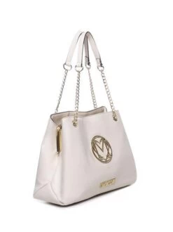 LOVE MOSCHINO LOGO METAL Borsa A Spalla 9 LOVE MOSCHINO LOGO METAL Borsa A Spalla -Borse Sconto love moschino logo metal borsa a spalla avorio 8059965233499 3