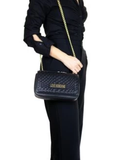 LOVE MOSCHINO LOVE Borsetta A Tracolla 9 LOVE MOSCHINO LOVE Borsetta A Tracolla -Borse Sconto love moschino love borsetta a tracolla nero 8059022745200 2