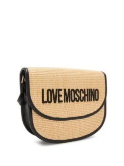 LOVE MOSCHINO LOVE MADAME Borsa A Tracolla In Raffia