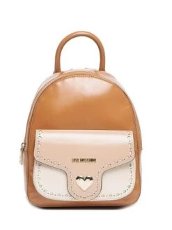 LOVE MOSCHINO LOVE Zainetto Tondo Con Tasca -Borse Sconto love moschino love zainetto tondo con tasca fantasy color 8054400224117 1