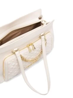 LOVE MOSCHINO MULTI CHAIN QUILTED Borsa A Spalla 9 LOVE MOSCHINO MULTI CHAIN QUILTED Borsa A Spalla -Borse Sconto love moschino multi chain quilted borsa a spalla ecru 8059022745781 2