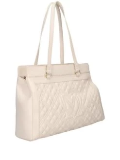 LOVE MOSCHINO MULTI CHAIN QUILTED Borsa A Spalla 10 LOVE MOSCHINO MULTI CHAIN QUILTED Borsa A Spalla -Borse Sconto love moschino multi chain quilted borsa a spalla ecru 8059022745781 3