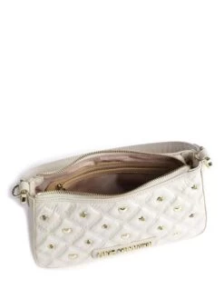 LOVE MOSCHINO NYLON EYELETS Borsa A Spalla, Con Tracolla -Borse Sconto love moschino nylon eyelets borsa a spalla con tracolla avorio lac 8059965936987 1