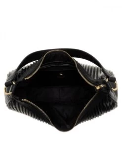 LOVE MOSCHINO PLEATED Borsa Sacca A Spalla -Borse Sconto love moschino pleated borsa sacca a spalla nero 8059965744995 4