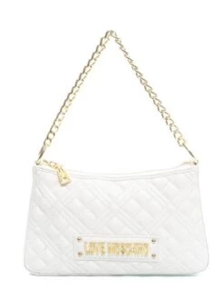 LOVE MOSCHINO QUILTED Borsa A Spalla, Con Tracolla -Borse Sconto love moschino quilted borsa a spalla con tracolla offwhite 8059022744227 4