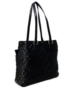 LOVE MOSCHINO QUILTED Borsa A Spalla -Borse Sconto love moschino quilted borsa a spalla nero 8059965233031 5