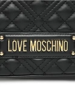 LOVE MOSCHINO QUILTED Borsetta A Tracolla -Borse Sconto love moschino quilted borsetta a tracolla nero 8059965936468 3