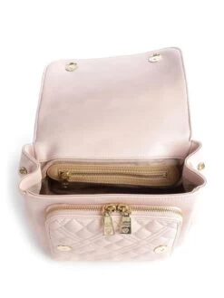 LOVE MOSCHINO QUILTED CHAIN Mini Bag A Mano, Con Tracolla -Borse Sconto love moschino quilted chain mini bag a mano con tracolla nude 8059965785608 2