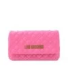 LOVE MOSCHINO QUILTED DAILY Mini Bag A Tracolla -Borse Sconto love moschino quilted daily mini bag a tracolla fuxia 8059965745114