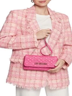LOVE MOSCHINO QUILTED DAILY Mini Bag A Tracolla 8 LOVE MOSCHINO QUILTED DAILY Mini Bag A Tracolla -Borse Sconto love moschino quilted daily mini bag a tracolla fuxia 8059965745114 2