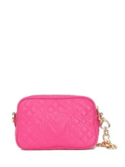 LOVE MOSCHINO QUILTED LOGO Mini Bag A Tracolla -Borse Sconto love moschino quilted logo mini bag a tracolla fuxia 8059965232980 2