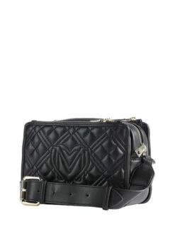 LOVE MOSCHINO QUILTED Mini Bag A Tracolla -Borse Sconto love moschino quilted mini bag a tracolla nero 8059022745606 3