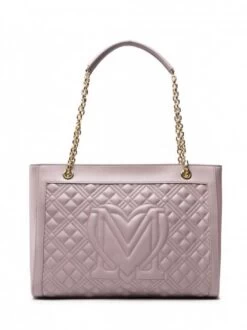 LOVE MOSCHINO QUILTED Shopping Bag Charm -Borse Sconto love moschino quilted shopping bag charm grigio 8051578975469 2