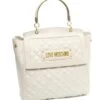 LOVE MOSCHINO QUILTED Zainetto A Spalla -Borse Sconto love moschino quilted zainetto a spalla ecru 8059965936574
