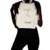 LOVE MOSCHINO QUILTED Zaino Trapuntato -Borse Sconto love moschino quilted zaino trapuntato avorio 8051042673136