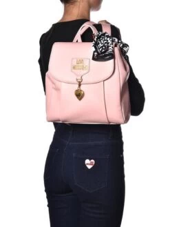 LOVE MOSCHINO SOFT&CHARM Zaino Con Foulard 9 LOVE MOSCHINO SOFT&CHARM Zaino Con Foulard -Borse Sconto love moschino softcharm zaino con foulard rosa 8054400007635 3