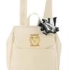LOVE MOSCHINO Zaino Con Flap E Foulard -Borse Sconto love moschino zaino con flap e foulard avorio 8051042320474