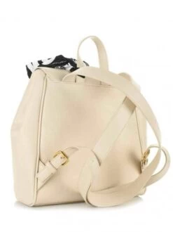 LOVE MOSCHINO Zaino Con Flap E Foulard -Borse Sconto love moschino zaino con flap e foulard avorio 8051042320474 2