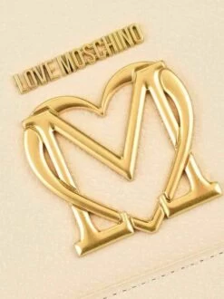 LOVE MOSCHINO Zaino Con Flap E Foulard -Borse Sconto love moschino zaino con flap e foulard avorio 8051042320474 4