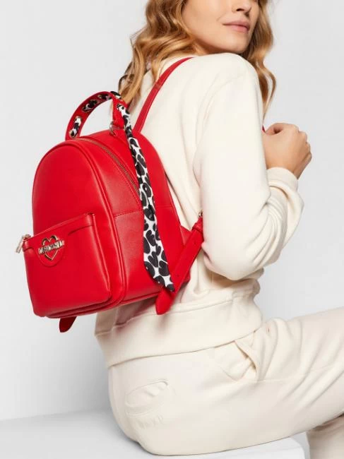 LOVE MOSCHINO Zaino Con Foulard Intrecciato 4 LOVE MOSCHINO Zaino Con Foulard Intrecciato - immagine 2