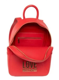 LOVE MOSCHINO Zaino -Borse Sconto love moschino zaino rosso 8059965767123 5