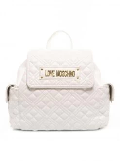 LOVE MOSCHINO Zaino Trapuntato -Borse Sconto love moschino zaino trapuntato bianco 8051042319027 4