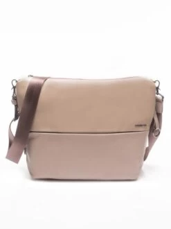 MANDARINA DUCK Athena Sacca A Spalla, A Tracolla, In Pelle -Borse Sconto mandarina duck athena sacca a spalla a tracolla in pelle stucco 8032803709417 2