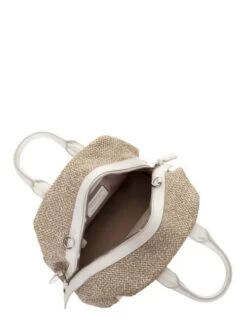 MANDARINA DUCK I-CON Summer Borsa A Mano, Con Tracolla -Borse Sconto mandarina duck i con summer borsa a mano con tracolla optical white 8032803792815 4