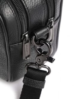 MANDARINA DUCK MELLOW Camera Bag A Tracolla In Pelle -Borse Sconto mandarina duck mellow camera bag a tracolla in pelle nero 8032803787514 2