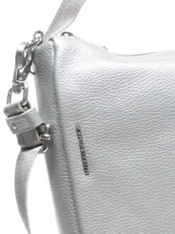 MANDARINA DUCK MELLOW LUX Sacca In Pelle -Borse Sconto mandarina duck mellow lux sacca in pelle silver 8032803723222 2