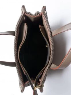 MANILA GRACE Borsa A Mano Con Tracolla -Borse Sconto manila grace borsa a mano con tracolla tortora 8052670004521 3