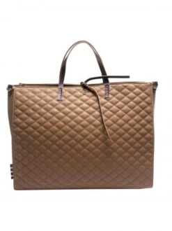 MANILA GRACE FELICIA Maxi Bag Trapuntata Con Tracolla -Borse Sconto manila grace felicia maxi bag trapuntata con tracolla beige 8052670068684 2