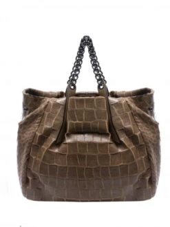 MANILA GRACE JASMIN S Borsa A Mano Stampa Cocco