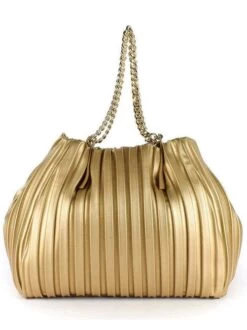 MANILA GRACE JASMINE Plissè Borsa A Spalla, Con Tracolla 8 MANILA GRACE JASMINE Plissè Borsa A Spalla, Con Tracolla -Borse Sconto manila grace jasmine plisse borsa a spalla con tracolla oro 8052670210212 2