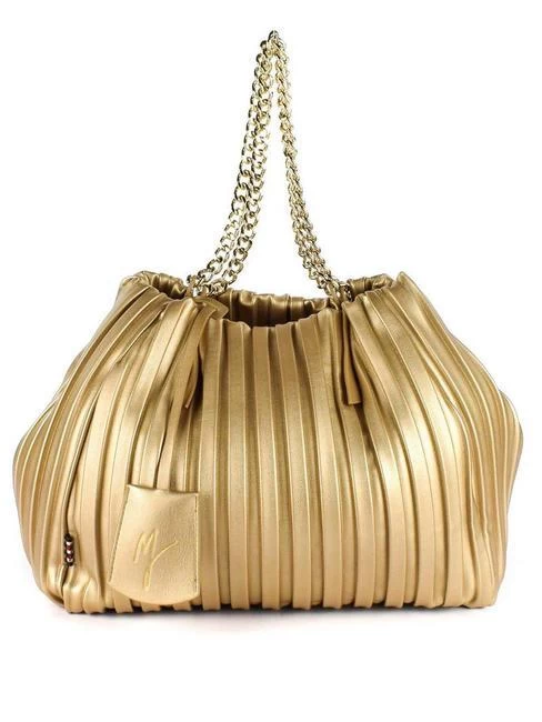 MANILA GRACE JASMINE Plissè Borsa A Spalla, Con Tracolla 6 MANILA GRACE JASMINE Plissè Borsa A Spalla, Con Tracolla - immagine 4