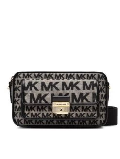 MICHEAL KORS BRADSHAW Mini Bag A Tracolla -Borse Sconto micheal kors bradshaw mini bag a tracolla nat blk 196163335407 2