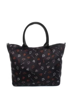 MINIPA' PRINT ALL OVER Borsa Shopping A Mano -Borse Sconto minipa print all over borsa shopping a mano little heart 8055714061658 3