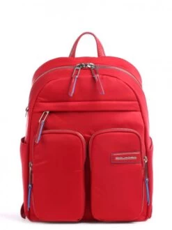 PIQUADRO RYAN Zaino Porta PC 14", In Tessuto Riciclato -Borse Sconto piquadro ryan zaino porta pc 14 in tessuto riciclato rosso 8024671594820 1