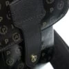 POLLINI HERITAGE COATED CANVAS Borsa A Tracolla -Borse Sconto pollini heritage coated canvas borsa a tracolla nero 8051042054911
